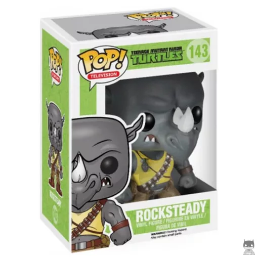 Figura Funko Pop! Rocksteady (Tortugas Ninja)