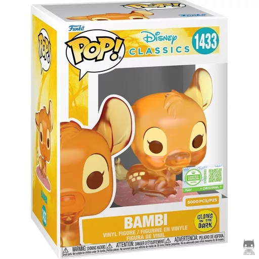 Figura Funko Pop! Bambi (Translúcido & Brilla en la oscuridad) (Bambi)