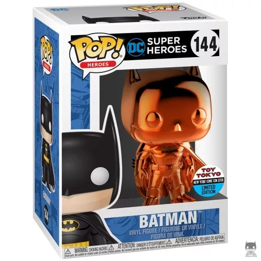Figura Funko Pop! Batman (Metalizado) (DC Super Heroes)