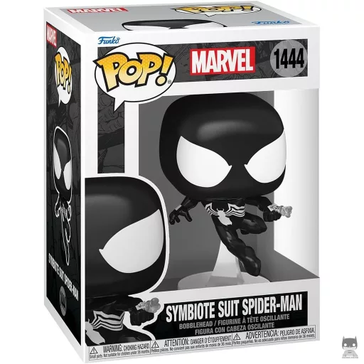 Figura Funko Pop! Spider-Man con traje simbionte (Spider-Man (Peter Parker))