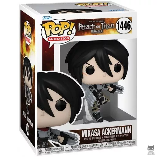 Figura Funko Pop! Mikasa Ackerman (Ataque a los titanes (SNK))