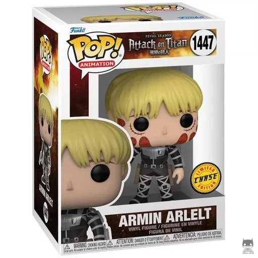 Figura Funko Pop! Armin Arlelt (Chase) (Ataque a los titanes (SNK))