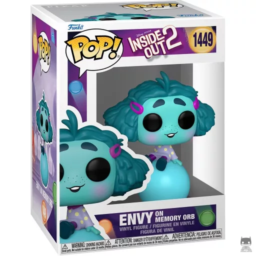 Figura Funko Pop! Envidia sobre una esfera de recuerdos (Del revés 2)