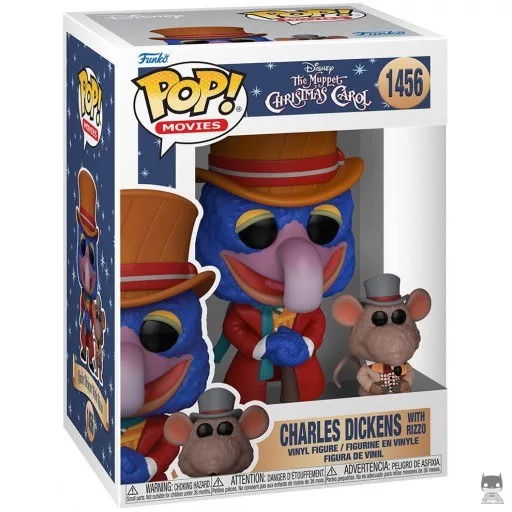 Figura Funko Pop! Charles Dickens con Rizzo (Charles Dickens)