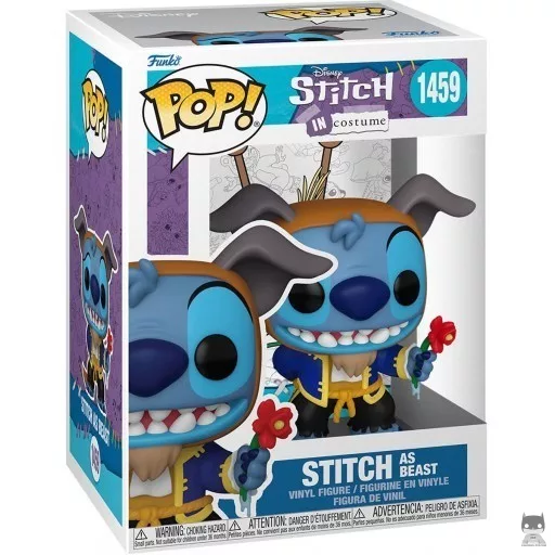 Figura Funko Pop! Stitch como Bestia (Lilo y Stitch)
