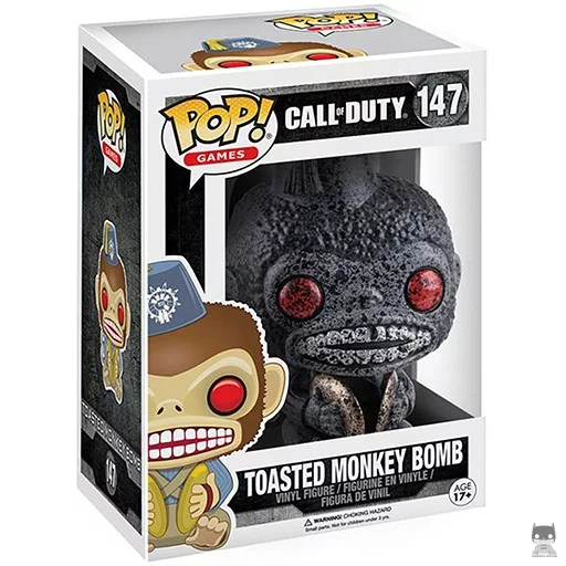 Figura Funko Pop! Monkey Bomb tostado (Call of Duty)