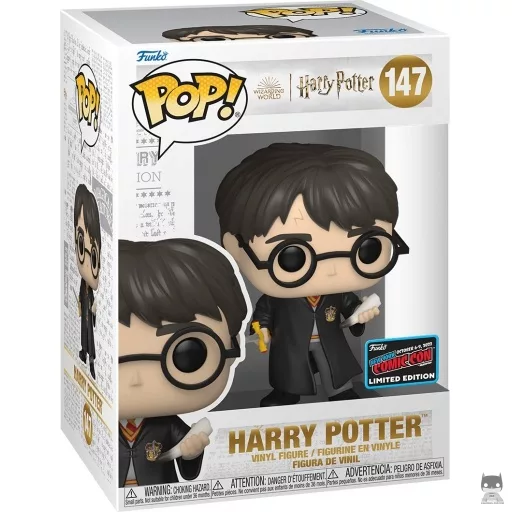 Figura Funko Pop! Harry Potter con la espada de Gryffindor y el colmillo de basilisco (Harry Potter)