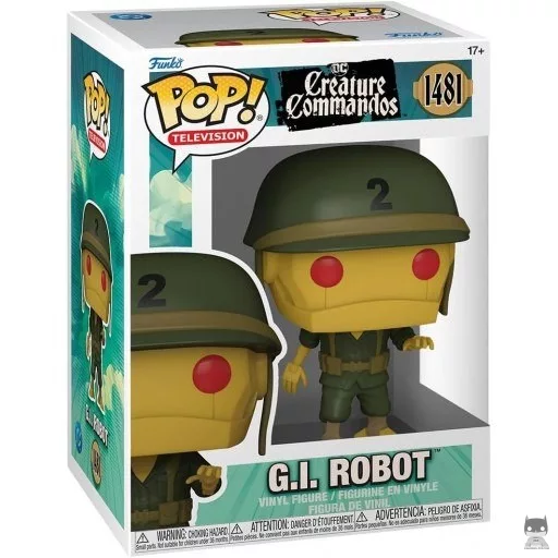 Figura Funko Pop! G.I. Robot (Creature Commandos)