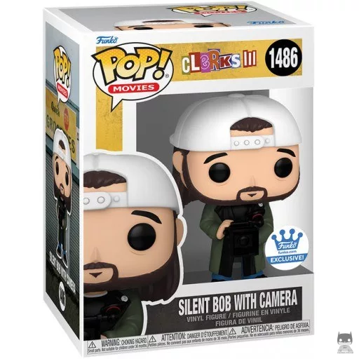 Figura Funko Pop! Silent Bob con cámara (Clerks 3)