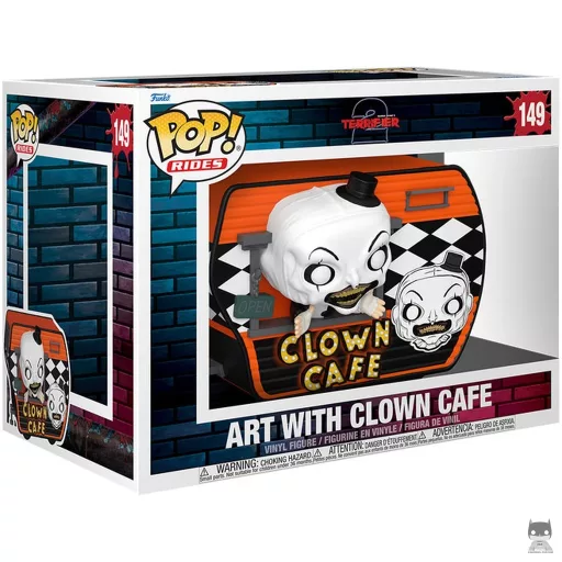 Figura Funko Pop! Art con el Clown Cafe (Terrifier)
