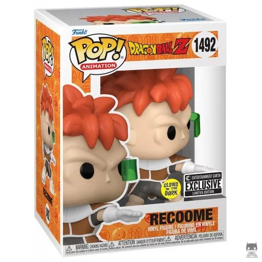 Figura Funko Pop! Recoome (Brilla en la oscuridad) (Dragon Ball Z (DBZ))