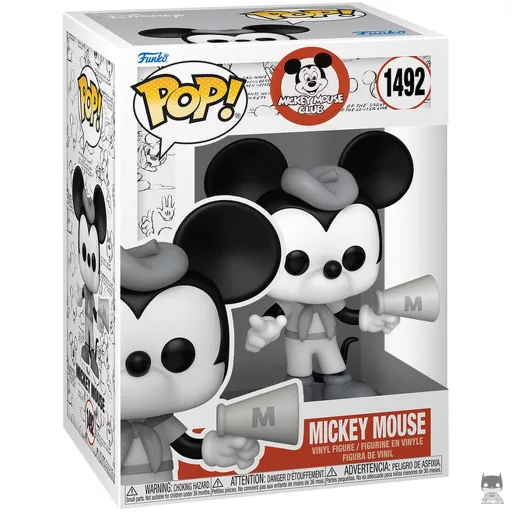 Figura Funko Pop! Club de Mickey Mouse (Blanco y negro) (Mickey y sus amigos)