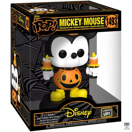 Figura Funko Pop! Mickey Mouse disfrazado de calabaza (Luces y sonido) (Mickey y sus amigos)