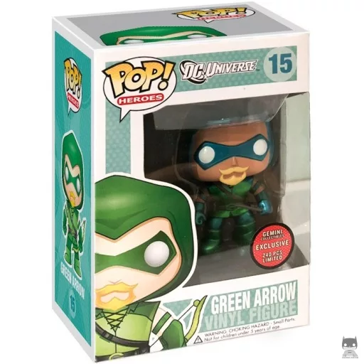 Figura Funko Pop! Flecha Verde (Metalizado) (DC Universe)