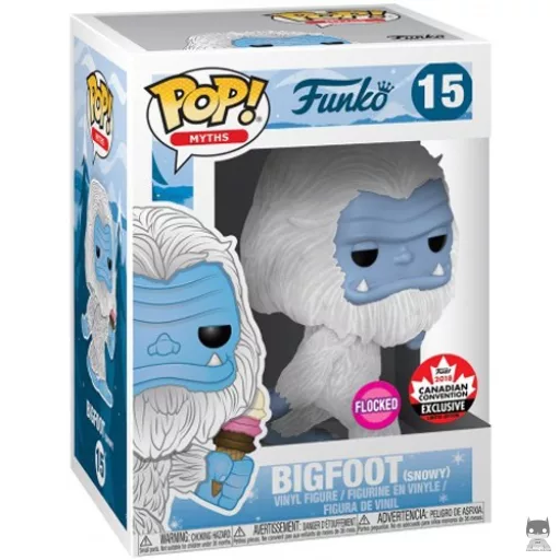Figura Funko Pop! Bigfoot (Flocado) (Dominio público)