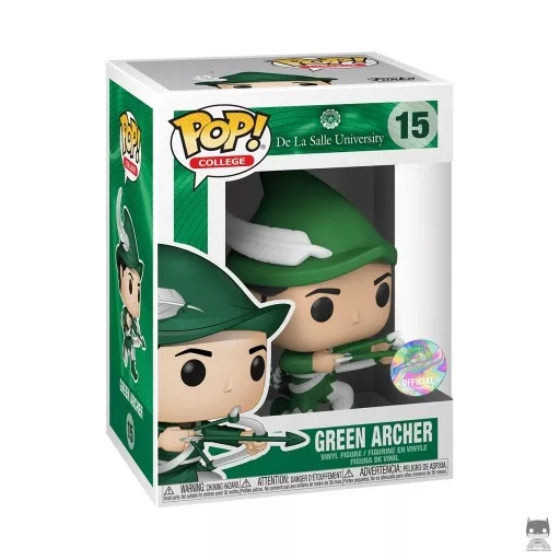 Figura Funko Pop! Green Archer (De La Salle University) (Mascotas universitarias)