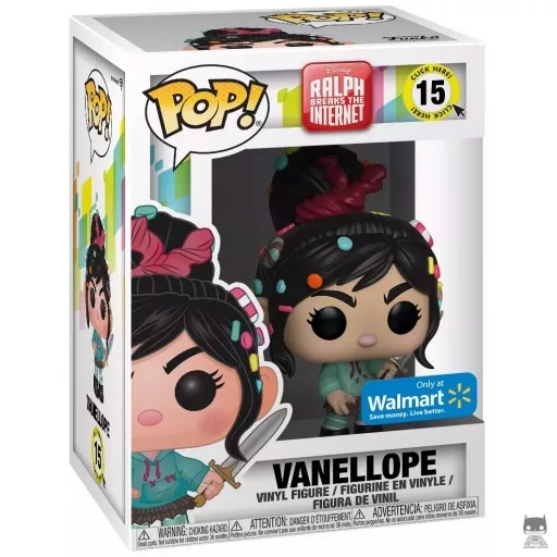 Figura Funko Pop! Vanellope con espada (Ralph rompe Internet)