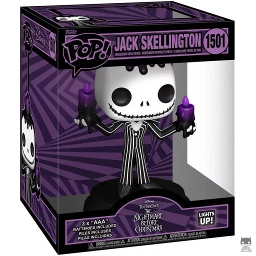 Figura Funko Pop! Jack Skellington (Supersized) (Pesadilla antes de Navidad)
