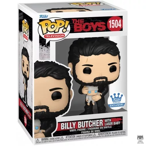 Figura Funko Pop! Billy Butcher con Laser Baby (Brilla en la oscuridad) (The Boys)