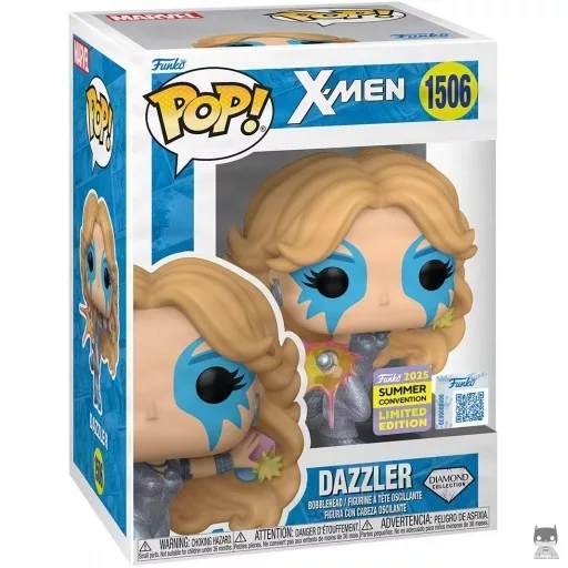 Figura Funko Pop! Dazzler (Purpurina de diamante) (San Diego Comic Con (convención de verano) 2025)