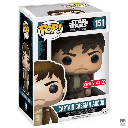 Figura Funko Pop! Capitán Cassian Andor (Rogue One: Una historia de Star Wars)