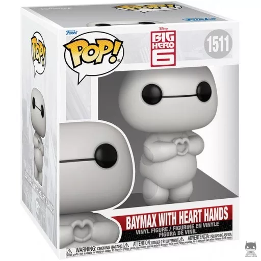 Figura Funko Pop! Baymax con las manos en corazón (Supersized) (Big Hero 6)