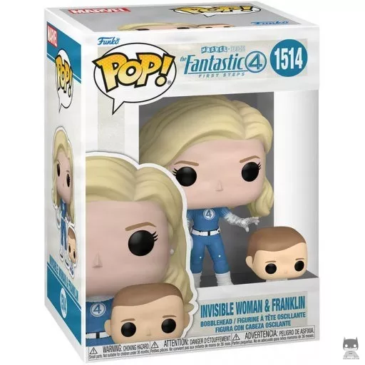 Figura Funko Pop! Mujer Invisible & Franklin (Los 4 Fantásticos: Primeros pasos)
