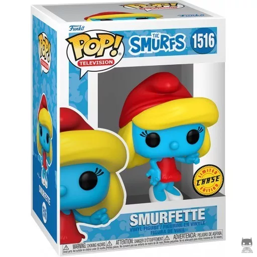Figura Funko Pop! Pitufina (Vestido rojo) (Chase) (Los Pitufos)