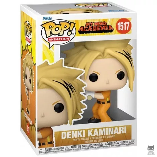 Figura Funko Pop! Denki Kaminari (Liga de Béisbol de Héroes) (Denki Kaminari)