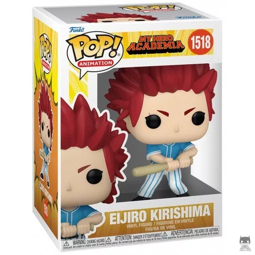 Figura Funko Pop! Eijiro Kirishima (Liga de Béisbol de Héroes) (Eijiro Kirishima)
