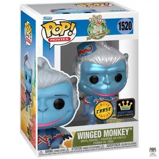 Figura Funko Pop! Mono alado (Chase & Metalizado) (El mago de Oz)