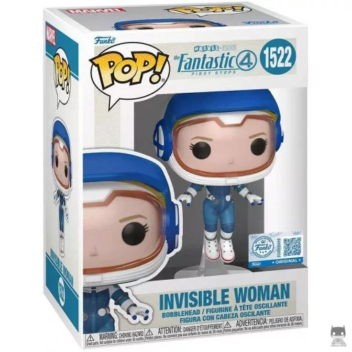 Figura Funko Pop! Mujer Invisible (Traje de astronauta) (Los 4 Fantásticos: Primeros pasos)