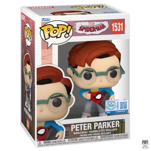 Figura Funko Pop! Peter Parker (Tu amigo y vecino Spider-Man)