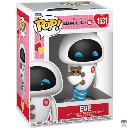 Figura Funko Pop! Eve (San Valentín) (Wall-E)
