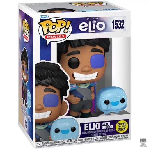 Figura Funko Pop! Elio con 00000 (Brilla en la oscuridad) (Elio)