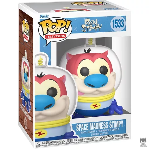 Figura Funko Pop! Stimpy Locura Espacial (Ren y Stimpy)