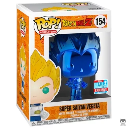 Figura Funko Pop! Vegeta Super Saiyan (Azul cromado) (Vegeta)
