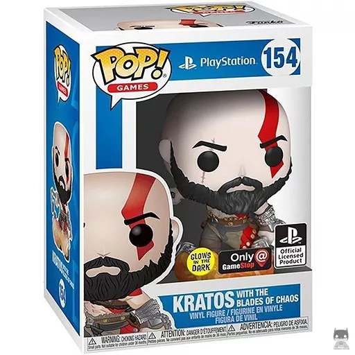 Figura Funko Pop! Kratos con las Espadas del Caos (Playstation)