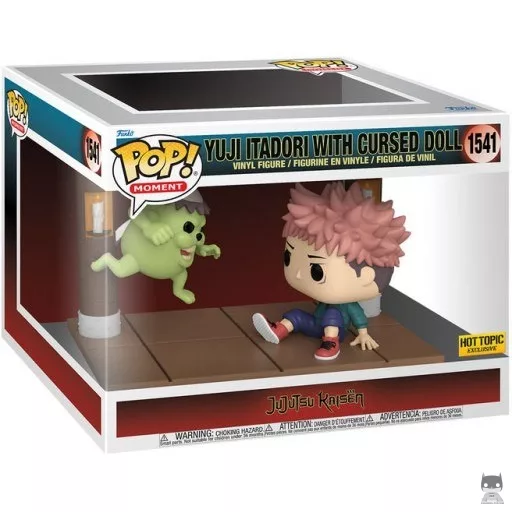 Figura Funko Pop! Yuji Itadori con muñeco maldito (Jujutsu Kaisen)