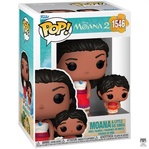 Figura Funko Pop! Vaiana & su hermanita Simea (Vaiana 2)