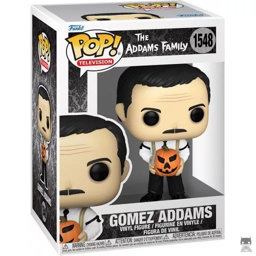 Figura Funko Pop! Gomez Addams con calabaza de Halloween (La familia Addams)