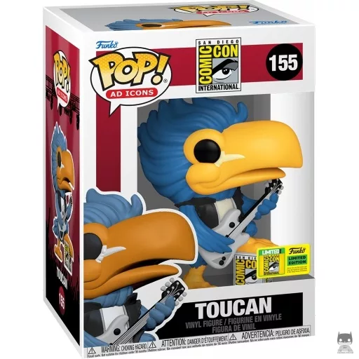 Figura Funko Pop! Tucán rockero (SDCC Summer Convention 2022) (Tucán)