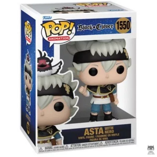 Figura Funko Pop! Asta con Nero (Black Clover)