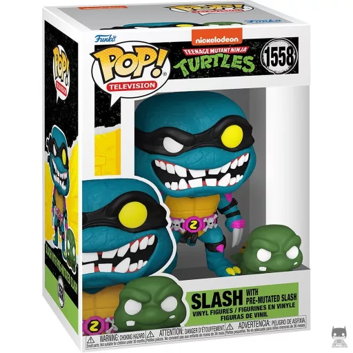 Figura Funko Pop! Slash con Slash antes de mutar (Slash)