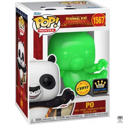 Figura Funko Pop! Po (Chase & Translúcido) (Kung Fu Panda)