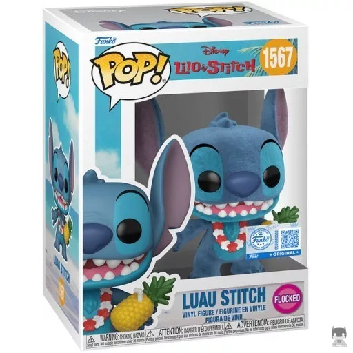 Figura Funko Pop! Stitch luau (Flocado) (Lilo y Stitch)