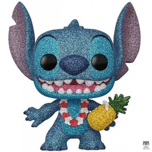 Figura Funko Pop! Stitch luau (Purpurina de diamante) (Lilo y Stitch)