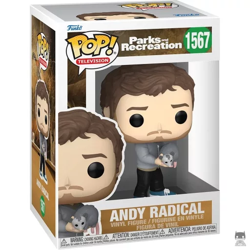 Figura Funko Pop! Andy Radical (Andy Dwyer)