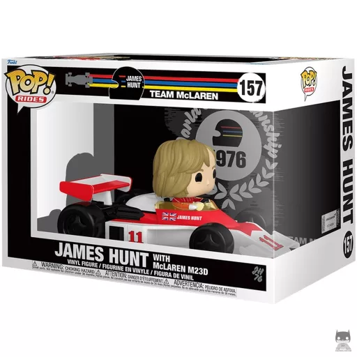 Figura Funko Pop! James Hunt con el McLaren M23D (Fórmula 1)