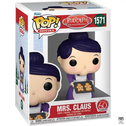 Figura Funko Pop! Mamá Noel (60.º aniversario) (Rudolph, el reno de la nariz roja)